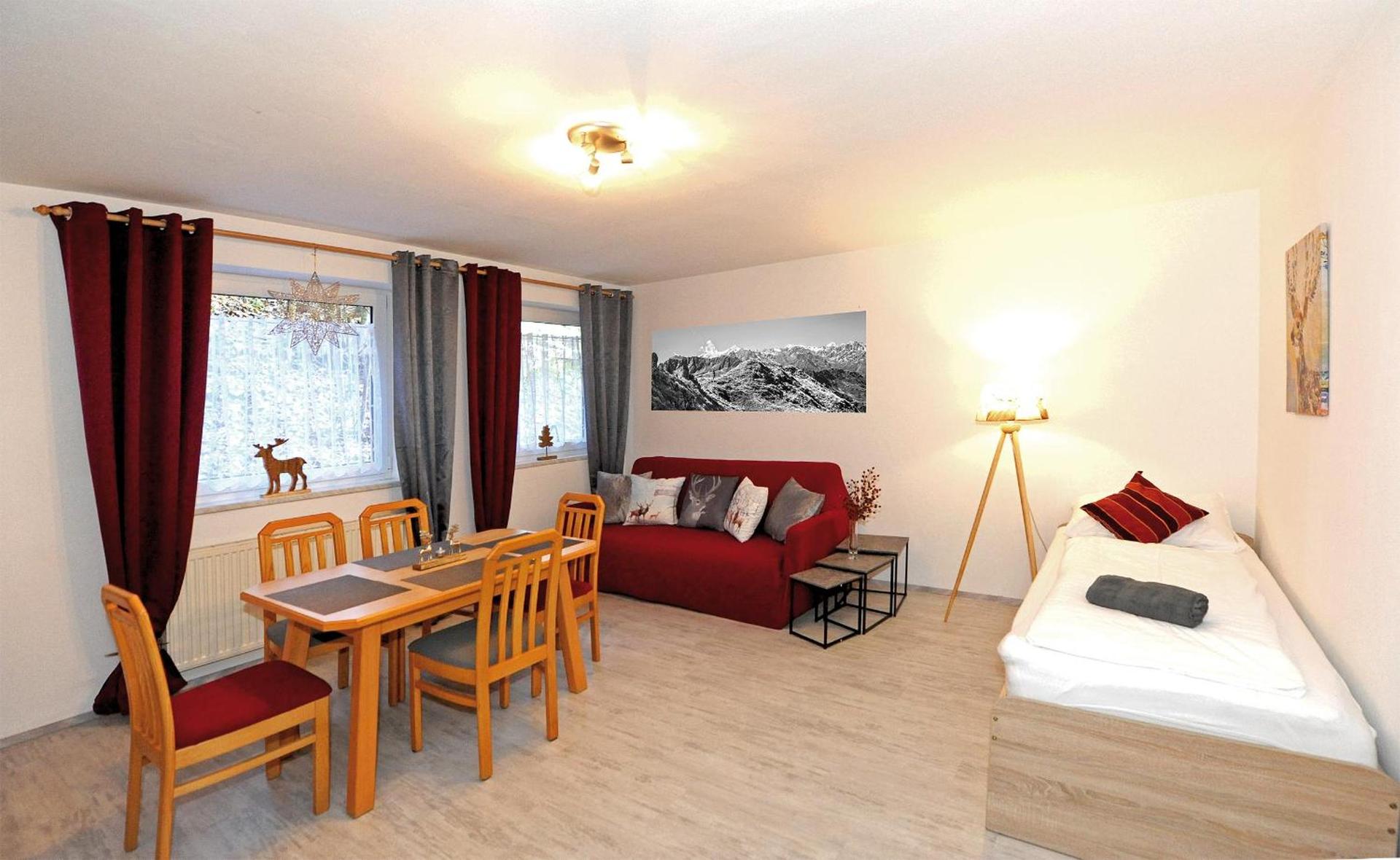 Apartment mit 1 Schlafzimmer und Badezimmer - 2