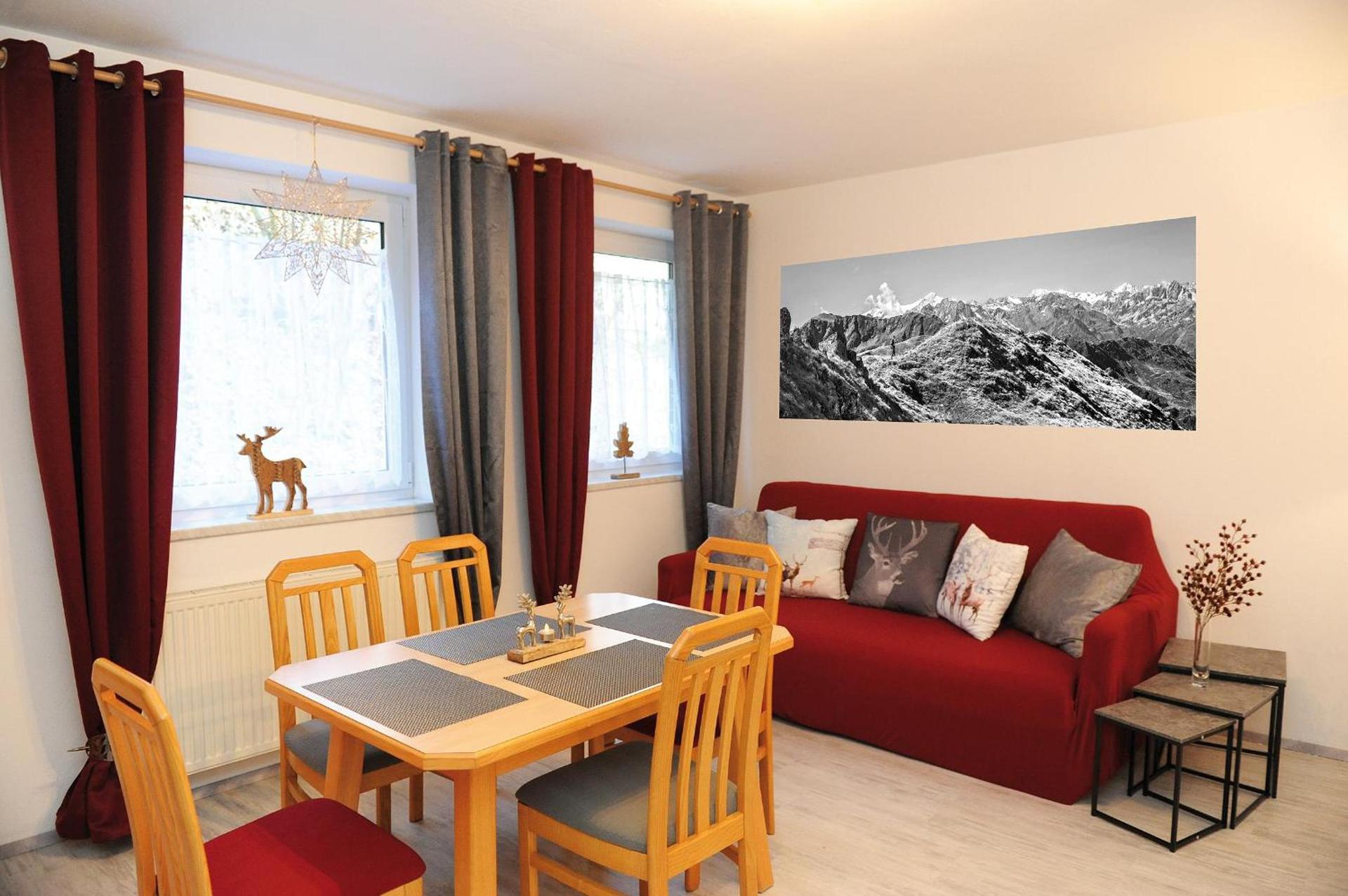 Apartment mit 1 Schlafzimmer und Badezimmer